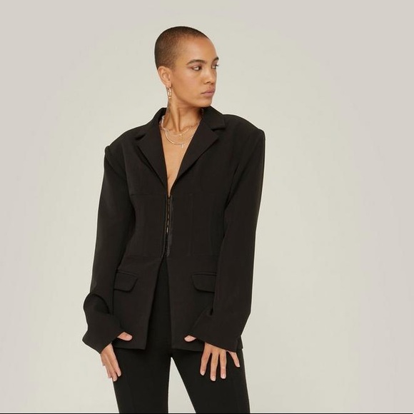 Nasty gal corset blazer